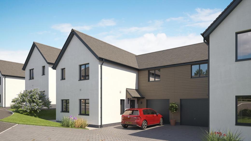The Cedar, a new home at St Mary's Close in Bishop's Nympton, North Devon