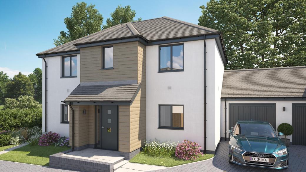 The Maple, a new home at St Mary's Close in Bishop's Nympton, North Devon