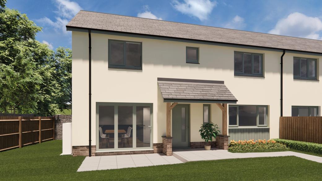The Rosemary, a new home at Market Gardens in Torrington, North Devon