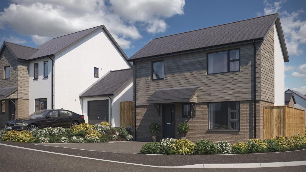 CGI of The Rowan a New Home at Lower Abbots in Buckland Brewer