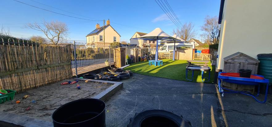 Buckland Brewer Community Primary School Outdoor Learning Area