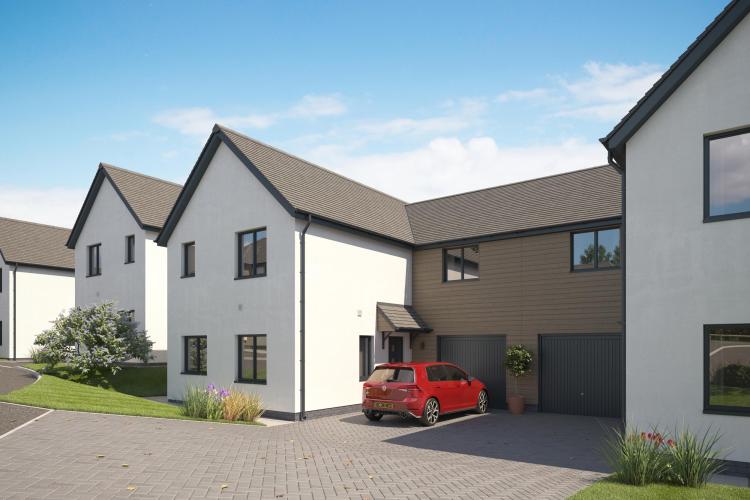 The Cedar, a new home at St Mary's Close in Bishop's Nympton, North Devon