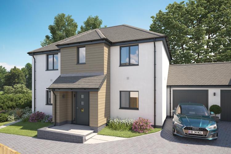 The Maple, a new home at St Mary's Close in Bishop's Nympton, North Devon