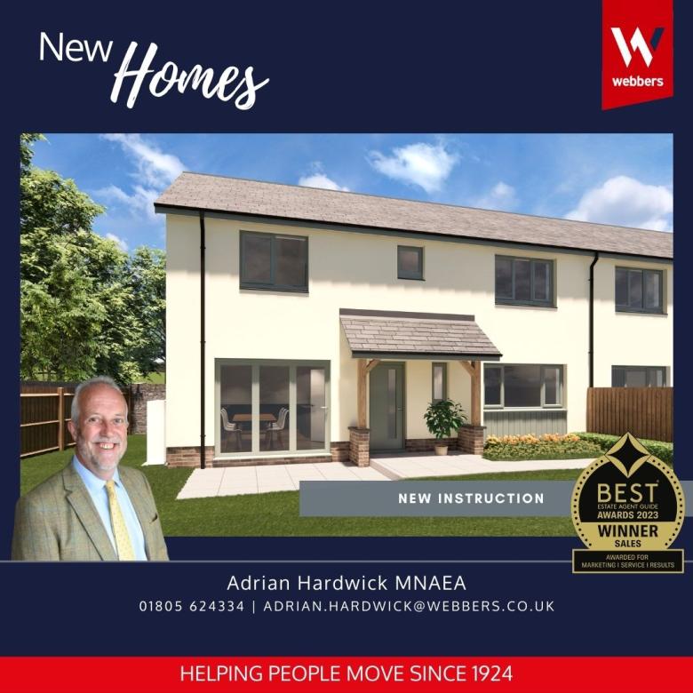 New Homes Advert from Webbers Torrington Office